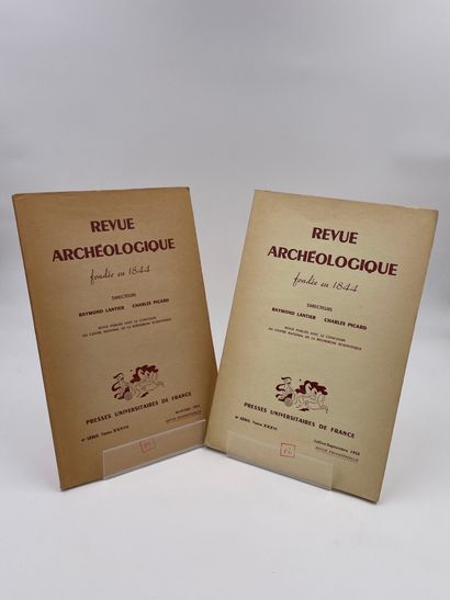 null 21 Volumes : "REVUE ARCHÉOLOGIQUE", Fondée en 1844, Raymond Lantier, Charles...