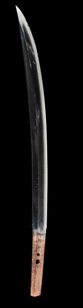 null 
Koto wakizashi



MUROMACHI period (1333 - 1573)



Signed (mei): Munechika



Blade...