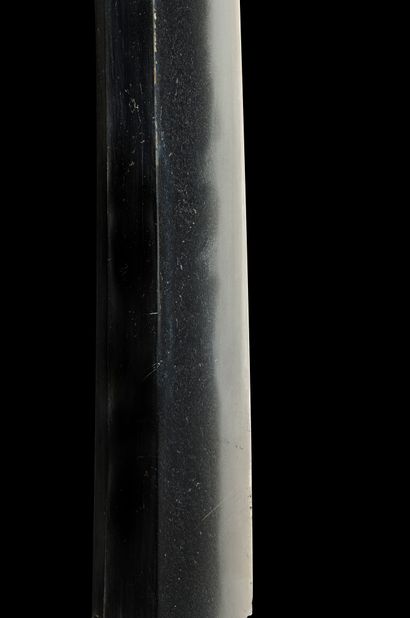 null 
Shinto wakizashi

Epoque EDO (1603 - 1868)

Signé (mei) : Hanafusa Bizen (no)...