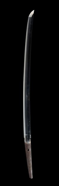 null 
Shinto Wakizashi

Epoque Epoque EDO (1603 - 1868)

Signé (mei) : Kanbun shichinen...