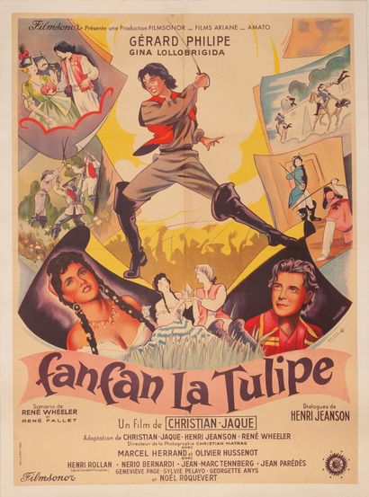 FANFAN LA TULIPE Christian-Jaque.1952年。
60...