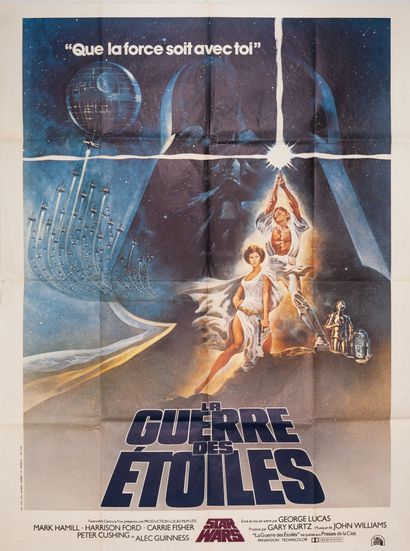 null LA GUERRE DES ETOILES / STAR WARS
George Lucas. 1977.
120 x 160 cm. Affiche...
