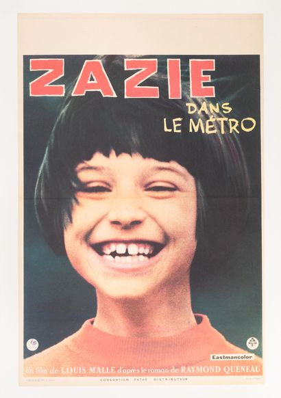 null ZAZIE DANS LE METRO
Louis Malle. 1960.
40 x 60 cm. French poster. Unsigned....