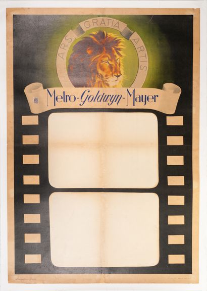 null PROGRAM POSTER FOR THE GOLDWYN MAYER METRO 1951.
70 x 100 cm. Italian poster....
