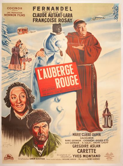 L'AUBERGE ROUGE Claude Autant-Lara. 1951....