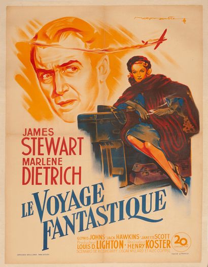 null LE VOYAGE FANTASTIQUE /
NO HIGHWAY IN THE SKY Henry Koster. 1951.
60 x 80 cm....