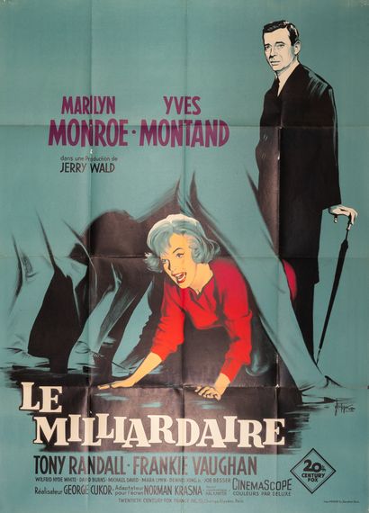 null LE MILLARDAIRE / LET'S MAKE LOVE
George Cukor. 1960.
120 x 160 cm. French poster....