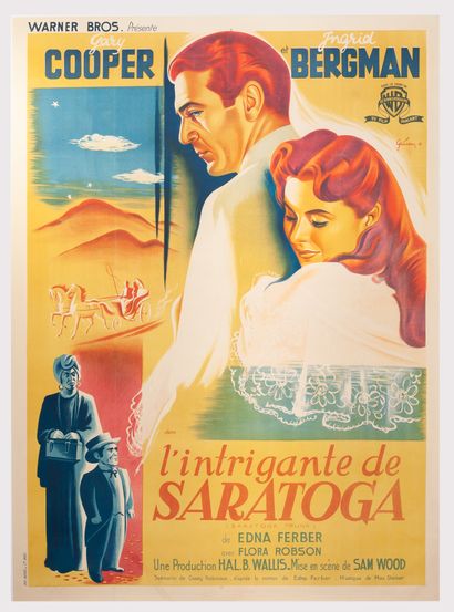 null L'INTRIGANTE DE SARATOGA / SARATOGA TRUNK Sam Wood. 1945.
120 x 160 cm. Affiche...