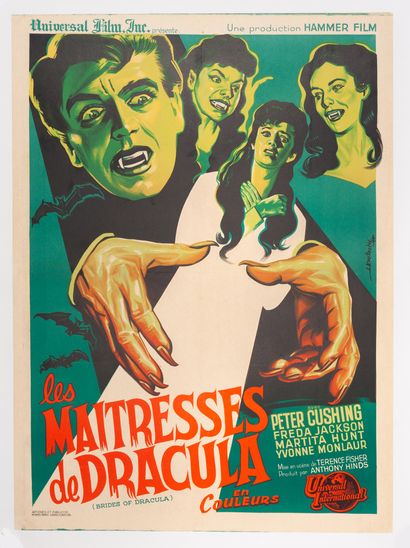 null LES MAITRESSES DE DRACULA / THE BRIDES OF DRACULA
Terence Fisher. 1960.
60 x...