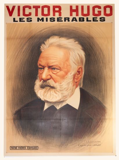 null THE MISERABLES Albert Capellani. 1912.
120 x 160 cm. French poster. F. Chalicarne...