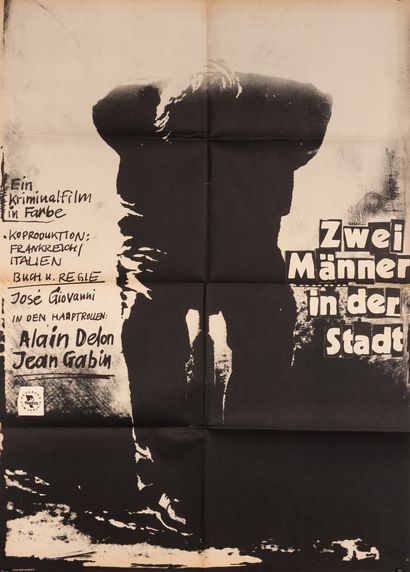 null ZWEI MANNER IN DER STADT / TWO MEN IN THE VILLA José Giovanni. 1973.
57 x 80...