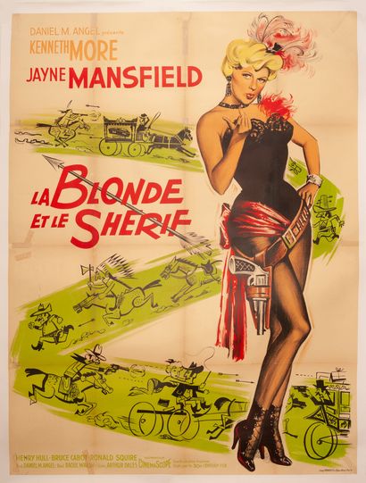 null LA BLONDE ET LE SHÉRIF /
THE SHERIF OF FRACTURED JAW Raul Walsh. 1959.
120 x...