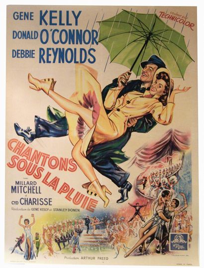 null CHANTONS SOUS LA PLUIE / SINGIN' IN THE RAIN Stanley Donen, Gene Kelly. 1952.
120...