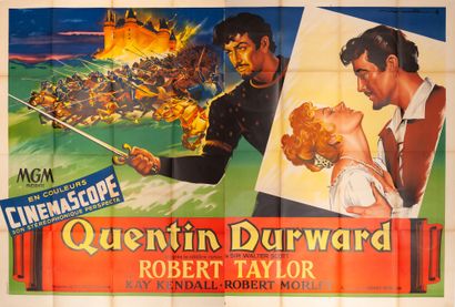 null QUENTIN DURWARD Richard Thorpe. 1955.
240 x 160 cm. French poster (printed in...