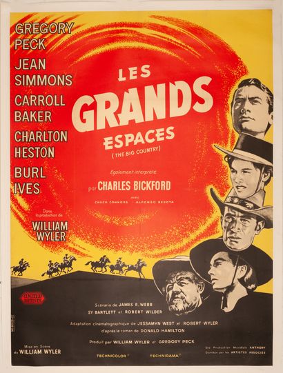 null LES GRANDS ESPACES / THE BIG COUNTRY William Wyler. 1958.
120 x 160 cm. Affiche...