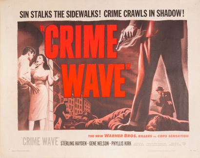 null CRIME WAVE André De Toth. 1953.
55 x 71 cm. Affiche américaine (Half-sheet)....