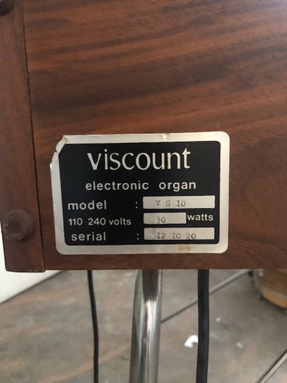 null Electronic organ VS10 intercontinental VISCOUNT