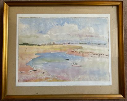 null Bord de mer

Aquarelle 

23,5 x 33 cm