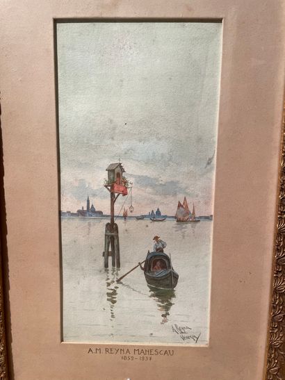 null Antonio REYNA MANESCAU (1859-1937)

Venise

Deux aquarelles, signées en bas...