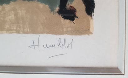 null Robert HUMBLOT (1907-1962)

Torero 

Estampe, numérotée 55/95

23 x 27 cm