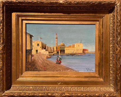 null A. ROSSI (XIXe siècle)

Scène de port

Huile sur toile, signée en bas à droite

22...
