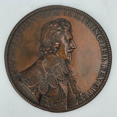 Médaille de Victor Amédée Ier par Abraham...