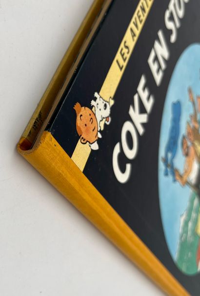 null Tintin - Coke en Stock : Edition Casterman B26 de 1958 proche de l'état neu...