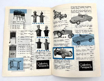 null Tintin - Catalogue des galeries Anspach : Rare publicités pour les personnages...