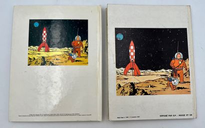 null Tintin - Ensemble de 2 Pop-Hop : On a marché sur la lune, édition originale...