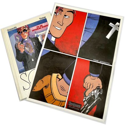 GAZOTTI Dédicace : Soda 3 avec poster. Edition originale agrémentée d'un dessin de...