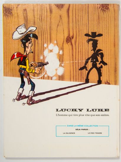 null Morris - Dédicace : Lucky Luke Dalton City. Edition originale Lombard agrémentée...