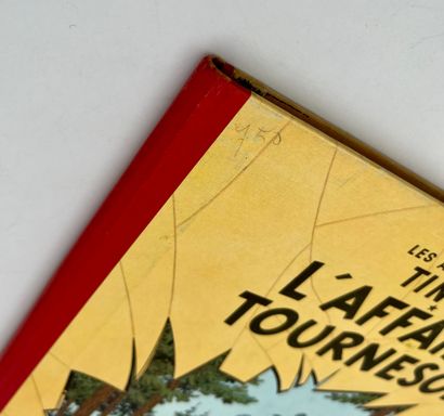 null Tintin - L'Affaire Tournesol : Edition Casterman B26 de 1958 proche de l'état...