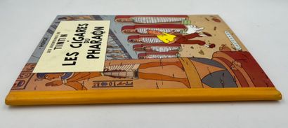 null Tintin - Les cigares du pharaon : Edition originale française dos jaune en plus...