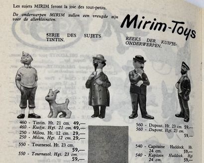 null Tintin - Catalogue des galeries Anspach : Rare publicités pour les personnages...