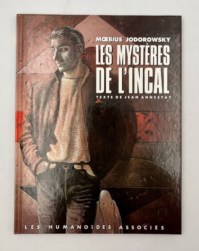 MOEBIUS dédicace : Les mystères de l'Incal. Edition originale agrémentée d'un dessin...