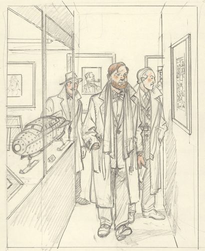 André Juillard (né en 1948) 
Blake and Mortimer. Myths and Consequences
Graphite...