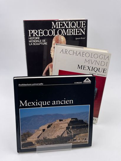 null 3 Volumes : 

- "MEXIQUE" Jacques Soustelle, Archaeologia Mundi, Editions Nagel...
