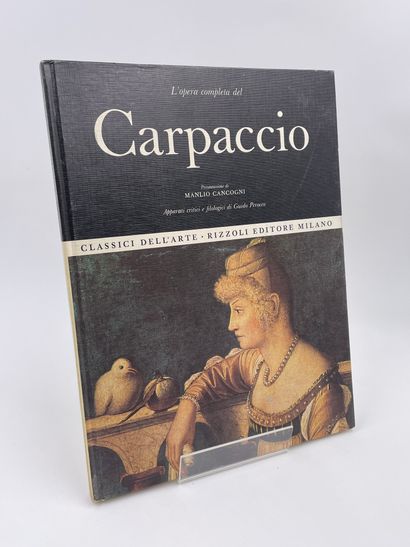 null 3 Volumes : 

- "CARPACCIO" Francesco Valcanover, Edition SCALA, 1989

- "L'opera...