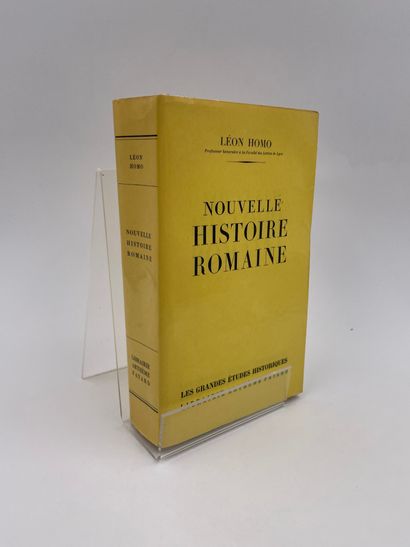 null 3 Volumes : 

- "NEW ROMAN HISTORY", Léon Homo, Les grandes études historiques,...