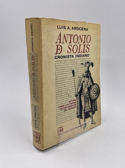 null 2 Volumes : 

- ANTONIO D SOLIS, CRONISTA INDIANO, Luis A.AROCENA, Editorial...