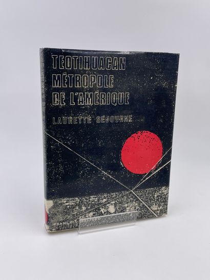 null 1 Volume : "TEOTIHUACAN METROPOLE OF AMERICA" Laurette Sejourne , François Maspero,...