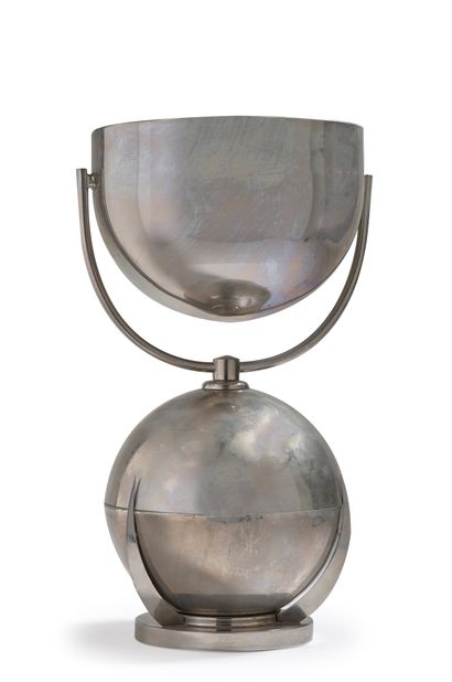 Félix AUBLET (1903-1978) Edition Ecart International
Lampe en sphères pivotantes...