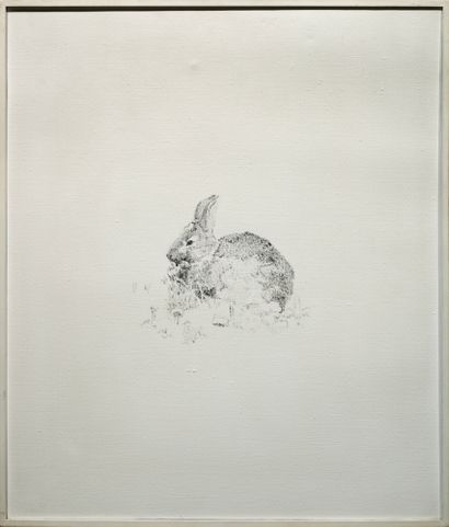 Gérard GASIOROWSKI (1930-1986) Lapin
Technique mixte, signée au dos
56 x 47 cm