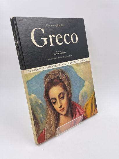 null 3 Volumes : 

- "L'OPERA COMPLETA DEL GRECO", Gianna Manzini, Tiziana Frati,...