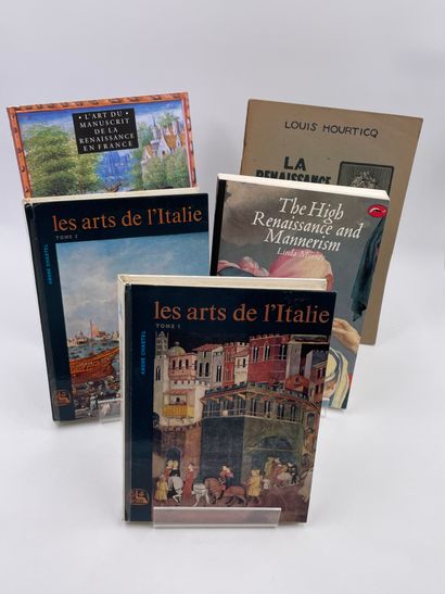 5 Volumes : 
- L'ART DU MANUSCRIT DE LA RENAISSANCE...