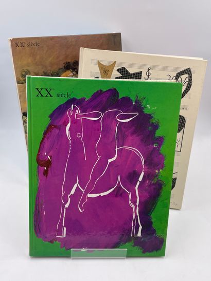  3 Volumes : 
- "Xxe SIECLE - PANORAMA 68 XXX- 68"- N°30 juin1968, Les Grandes Expositions...