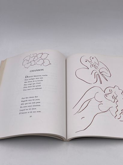 null 1 Volume : "Florilège des Amours de Ronsard" par Henri Matisse Albert Skira...