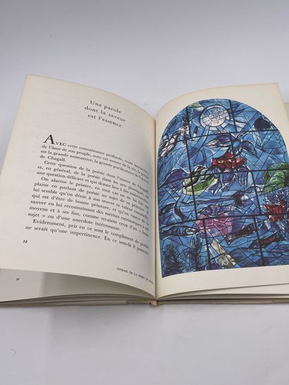 null 1 Volume : "CHAGALL - VITRAUX POUR JÉRUSALEM", Musée des Arts Décoratifs, Palais...