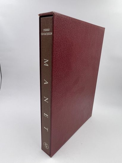 null 1 Volume : "EDOUARD MANET", Pierre Courthion, Ed. Nouvelles Éditions Françaises,...