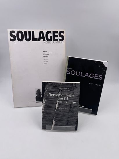 null 3 Volumes : 

- "PIERRE SOULAGES AU FIL DE L'AMITIE" par Pierre Duterte, Michel...